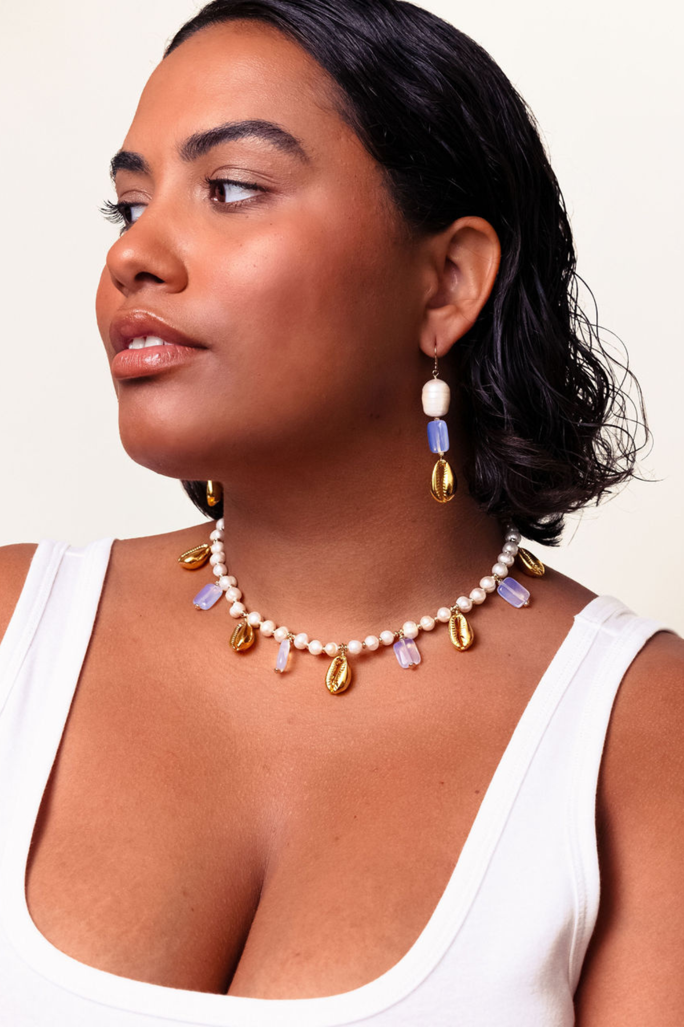 RIVER NECKLACE IN GOLD