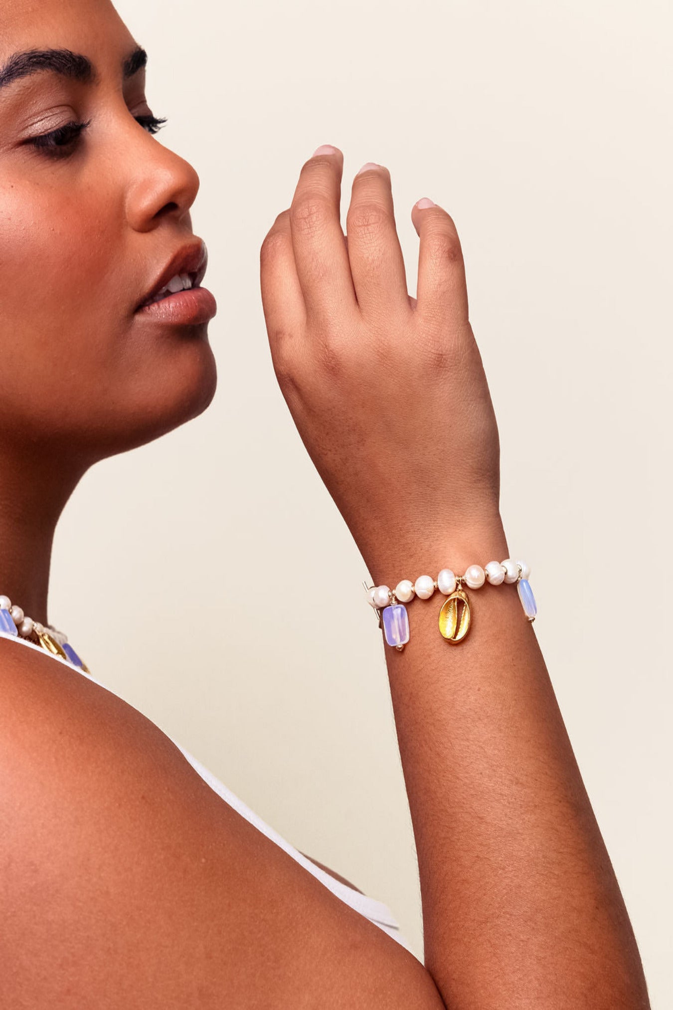 RIVER BRACELET IN GOLD