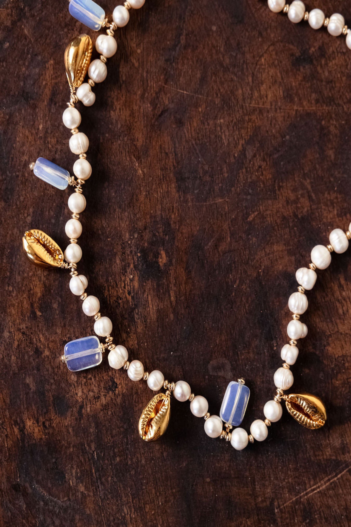 RIVER NECKLACE IN GOLD
