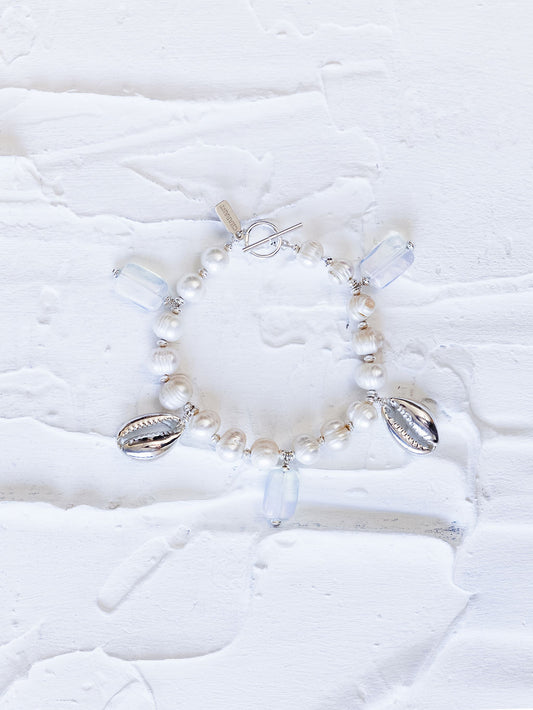 RIVER BRACELET IN SILVER